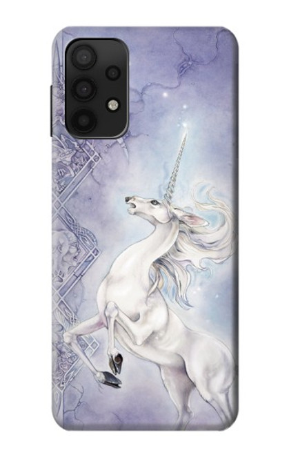 S1134 White Horse Unicorn Case For Samsung Galaxy A32 5G