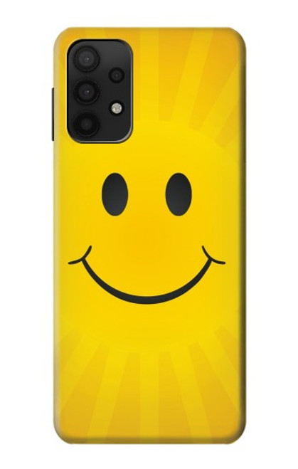 S1146 Yellow Sun Smile Case For Samsung Galaxy A32 5G