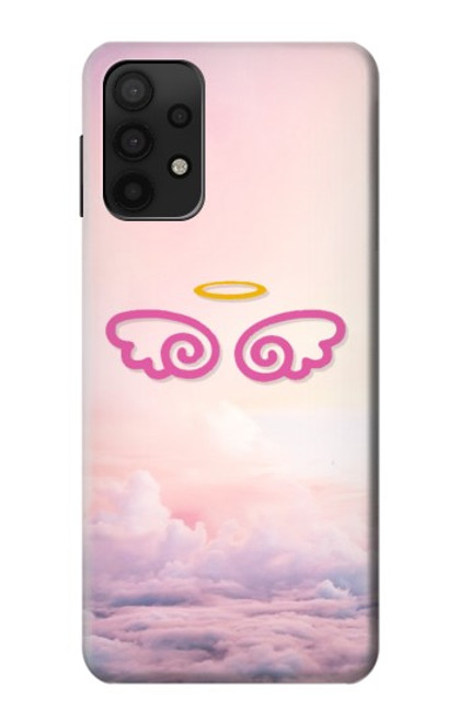 S2514 Cute Angel Wings Case For Samsung Galaxy A32 5G