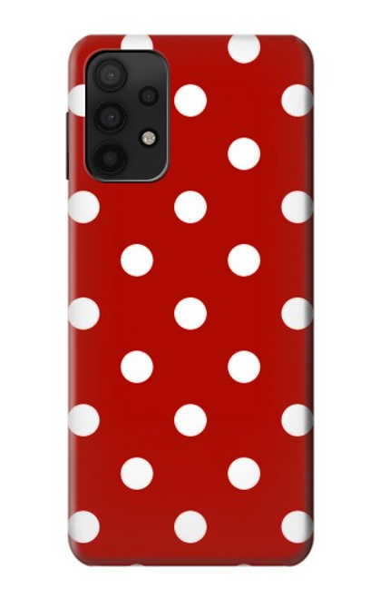 S2951 Red Polka Dots Case For Samsung Galaxy A32 5G