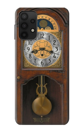 S3173 Grandfather Clock Antique Wall Clock Case For Samsung Galaxy A32 5G