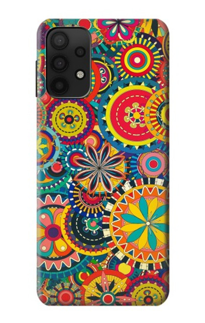 S3272 Colorful Pattern Case For Samsung Galaxy A32 5G