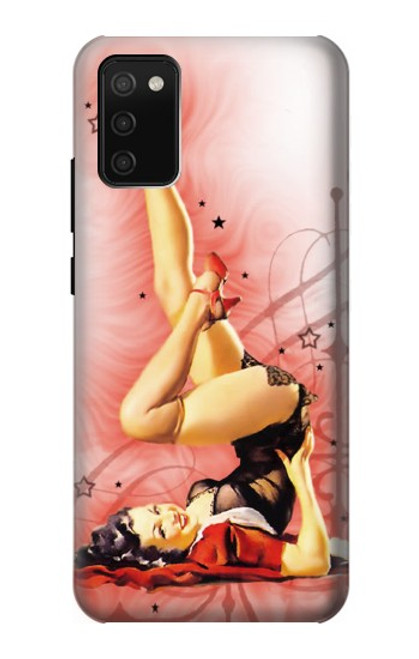 S1669 Pinup Girl Vintage Case For Samsung Galaxy A02s, Galaxy M02s