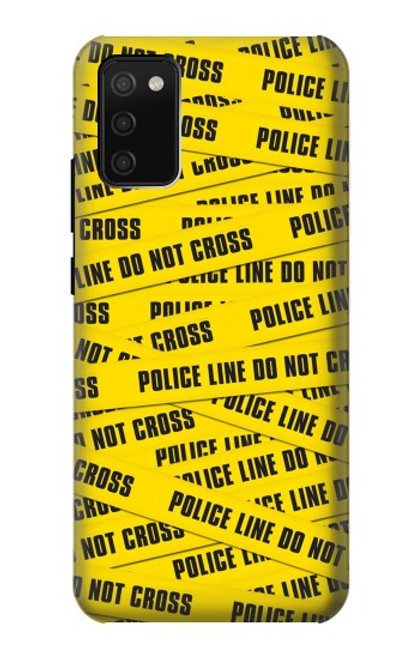 S2088 Police Line Do Not Cross Case For Samsung Galaxy A02s, Galaxy M02s