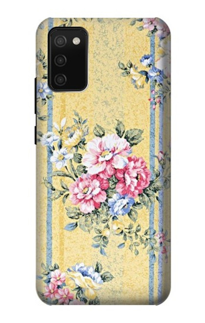 S2229 Vintage Flowers Case For Samsung Galaxy A02s, Galaxy M02s
