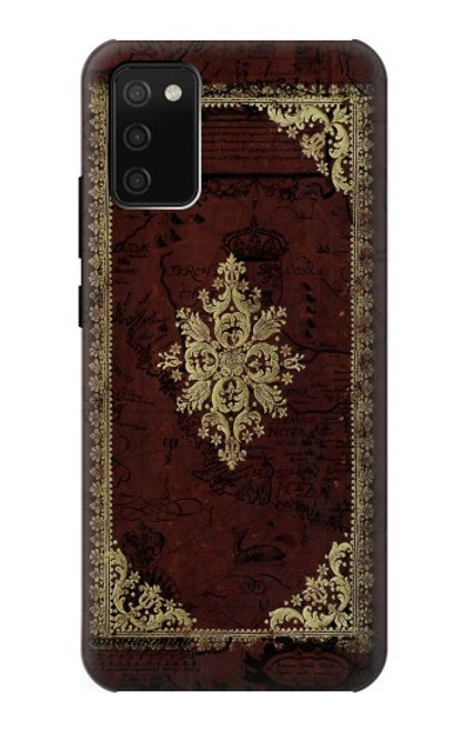 S3014 Vintage Map Book Cover Case For Samsung Galaxy A02s, Galaxy M02s