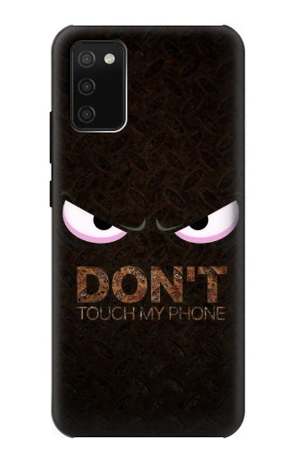 S3412 Do Not Touch My Phone Case For Samsung Galaxy A02s, Galaxy M02s