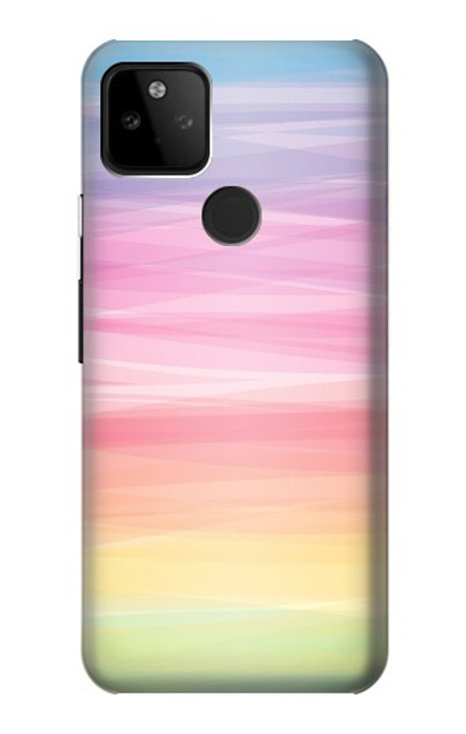 S3507 Colorful Rainbow Pastel Case For Google Pixel 5A 5G