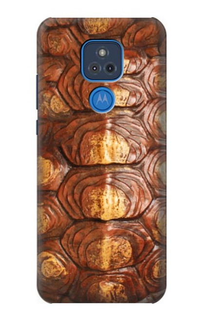 S0579 Turtle Carapace Case For Motorola Moto G Play (2021)