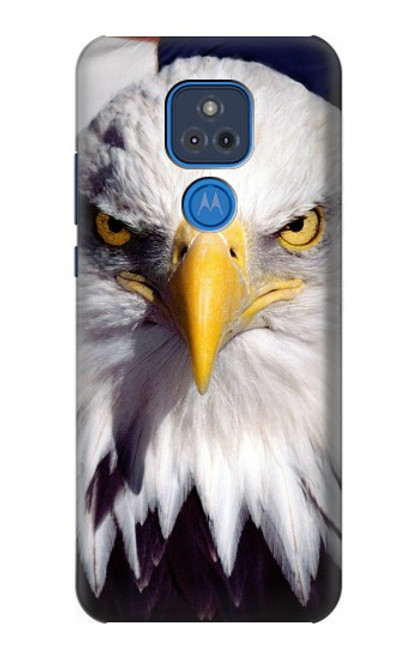 S0854 Eagle American Case For Motorola Moto G Play (2021)