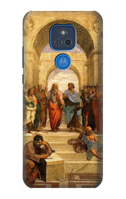 S1086 Raphael's School of Athens Case For Motorola Moto G Play (2021)