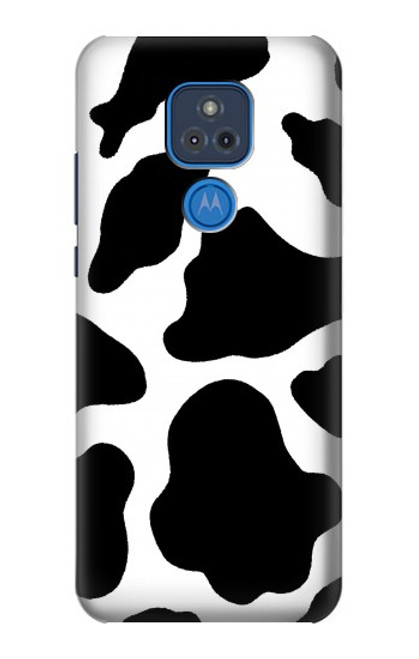 S2096 Seamless Cow Pattern Case For Motorola Moto G Play (2021)