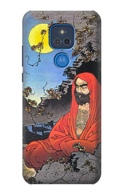 S2234 Zen Master Bodhidharma Yoshitoshi Case For Motorola Moto G Play (2021)
