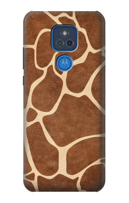 S2326 Giraffe Skin Case For Motorola Moto G Play (2021)