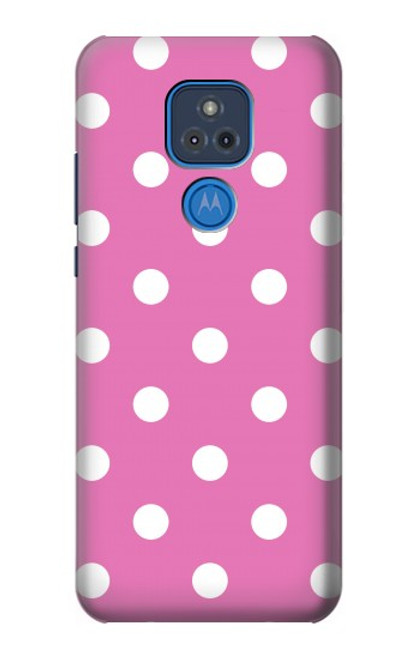 S2358 Pink Polka Dots Case For Motorola Moto G Play (2021)