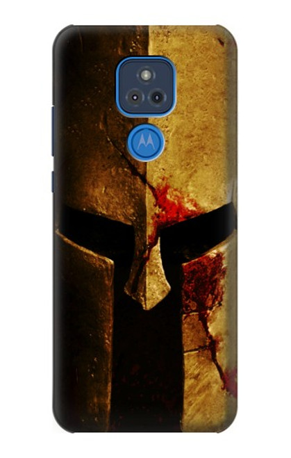 S2439 Warrior Spartan Helmet Case For Motorola Moto G Play (2021)