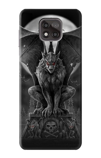 S0850 Gargoyle Devil Demon Case For Motorola Moto G Power (2021)