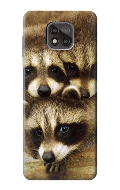 S0977 Baby Raccoons Case For Motorola Moto G Power (2021)