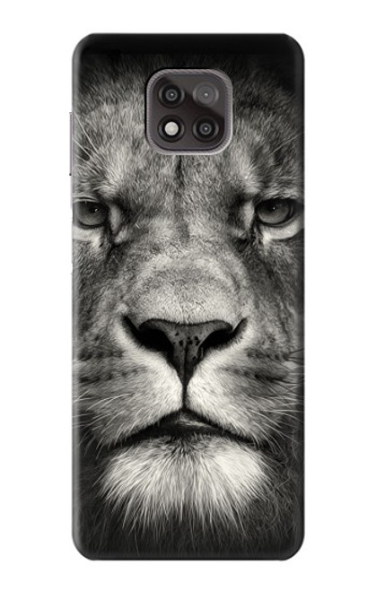 S1352 Lion Face Case For Motorola Moto G Power (2021)