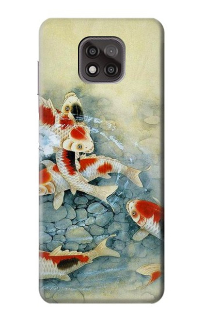 S1654 Koi Carp Fish Art Painting Case For Motorola Moto G Power (2021)