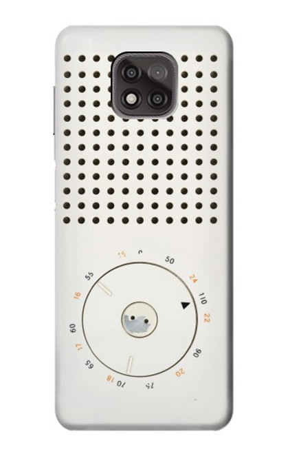S1857 Retro Transistor Radio Case For Motorola Moto G Power (2021)