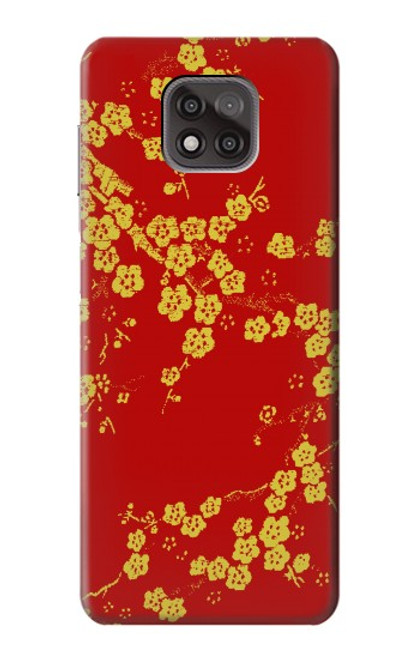 S2050 Cherry Blossoms Chinese Graphic Printed Case For Motorola Moto G Power (2021)
