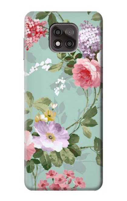 S2178 Flower Floral Art Painting Case For Motorola Moto G Power (2021)