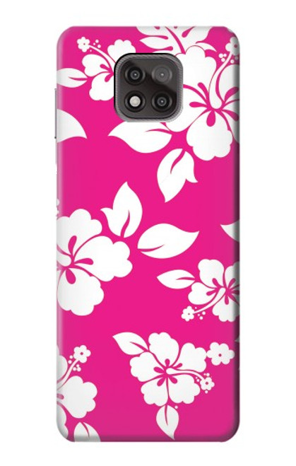 S2246 Hawaiian Hibiscus Pink Pattern Case For Motorola Moto G Power (2021)