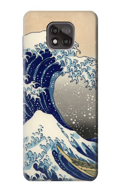 S2389 Hokusai The Great Wave off Kanagawa Case For Motorola Moto G Power (2021)