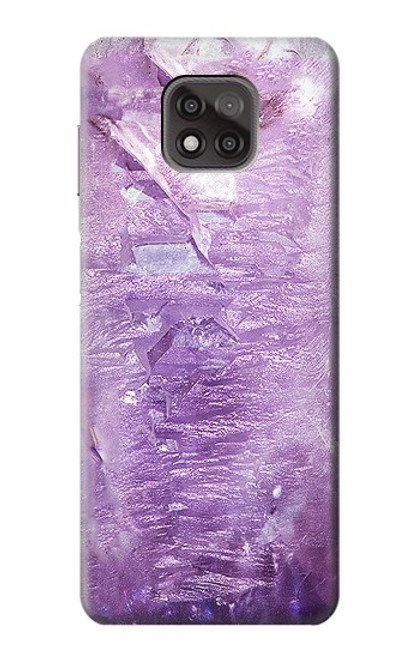 S2690 Amethyst Crystals Graphic Printed Case For Motorola Moto G Power (2021)