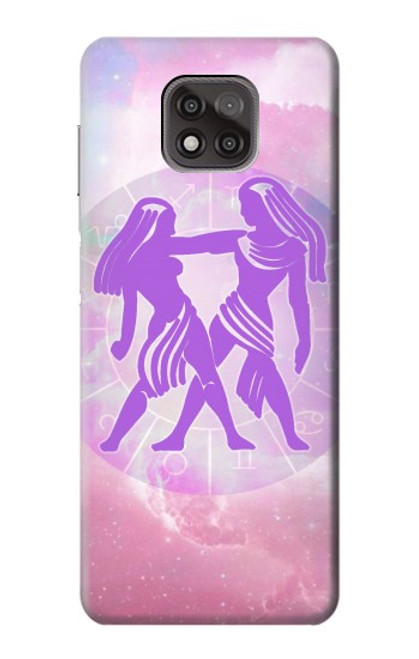 S3259 Zodiac Gemini Case For Motorola Moto G Power (2021)