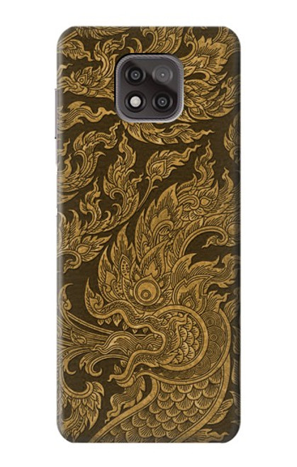 S3382 Thai Art Naga Case For Motorola Moto G Power (2021)