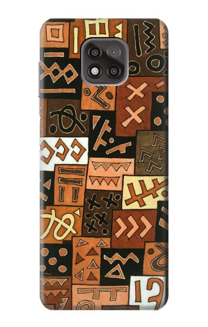 S3460 Mali Art Pattern Case For Motorola Moto G Power (2021)