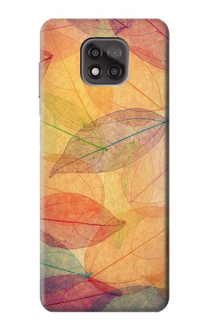 S3686 Fall Season Leaf Autumn Case For Motorola Moto G Power (2021)