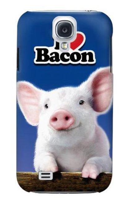 S0608 I Love Bacon Case For Samsung Galaxy S4