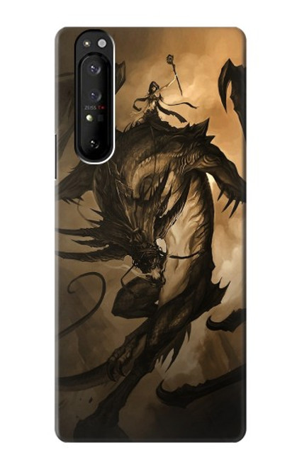 S0388 Dragon Rider Case For Sony Xperia 1 III
