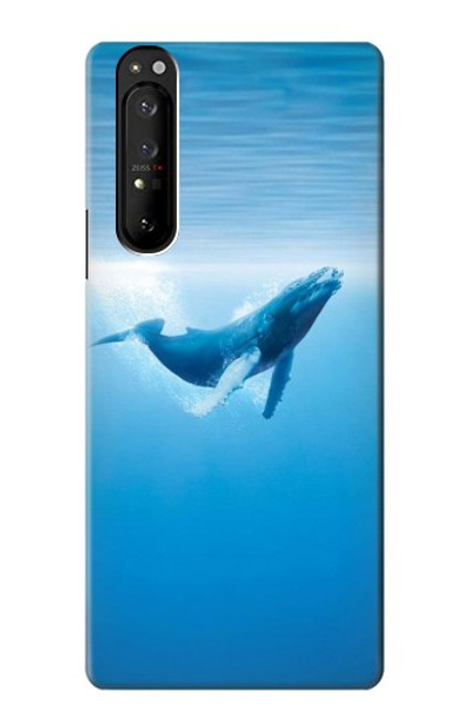 S0843 Blue Whale Case For Sony Xperia 1 III