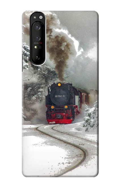S1509 Steam Train Case For Sony Xperia 1 III