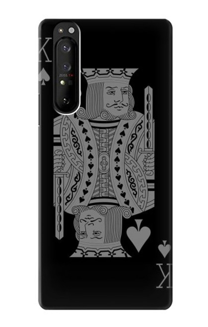 S3520 Black King Spade Case For Sony Xperia 1 III