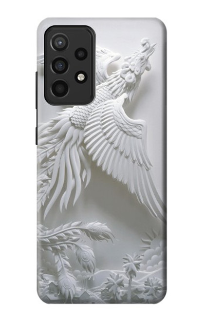 S0516 Phoenix Carving Case For Samsung Galaxy A52, Galaxy A52 5G