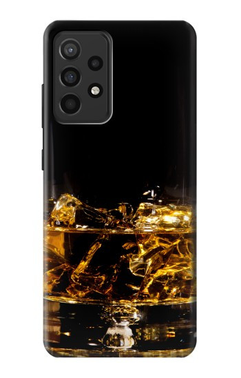 S2742 Ice Whiskey Whisky Glass Case For Samsung Galaxy A52, Galaxy A52 5G