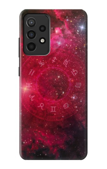 S3368 Zodiac Red Galaxy Case For Samsung Galaxy A52, Galaxy A52 5G