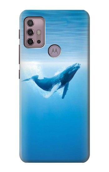 S0843 Blue Whale Case For Motorola Moto G30, G20, G10