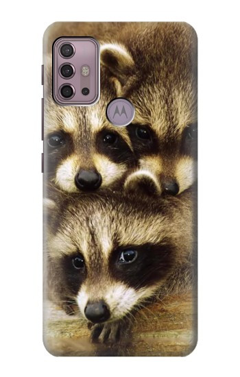S0977 Baby Raccoons Case For Motorola Moto G30, G20, G10