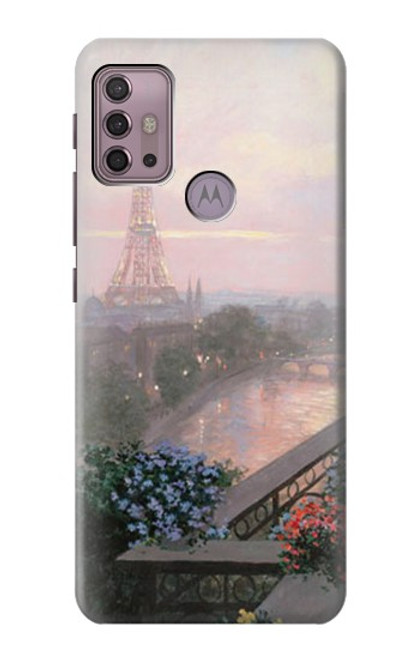 S1443 Terrace in Paris Eifel Case For Motorola Moto G30, G20, G10