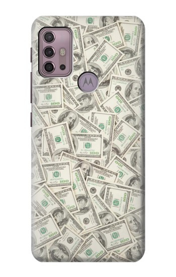 S2077 Money Dollar Banknotes Case For Motorola Moto G30, G20, G10
