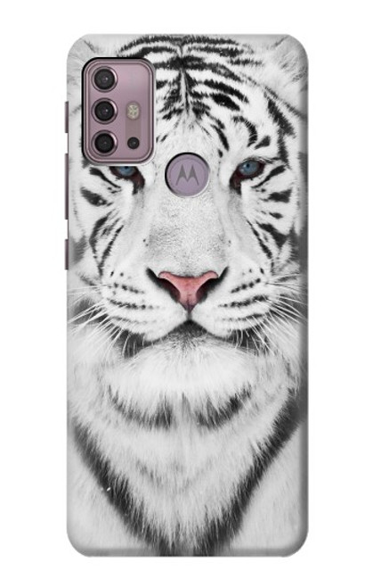 S2553 White Tiger Case For Motorola Moto G30, G20, G10