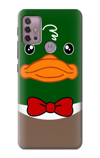 S2762 Green Head Mallard Duck Tuxedo Cartoon Case For Motorola Moto G30, G20, G10