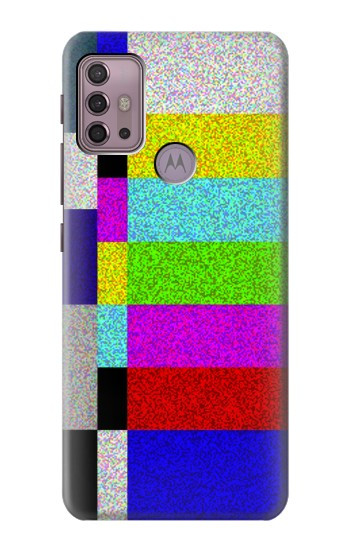 S2871 Noise Signal TV Case For Motorola Moto G30, G20, G10