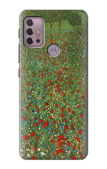 S2872 Gustav Klimt Poppy Field Case For Motorola Moto G30, G20, G10